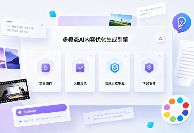 南充AI智能内容优化创新 多模态生成技术丰富数字内容创作生态